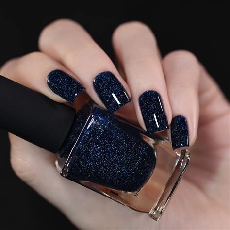 navy blue nail polish